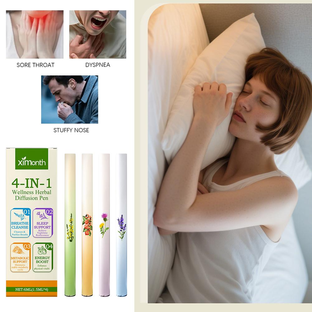 4pcs Herbal Diffuser with Mull - đánh giá và giá Herbal Wellness Products