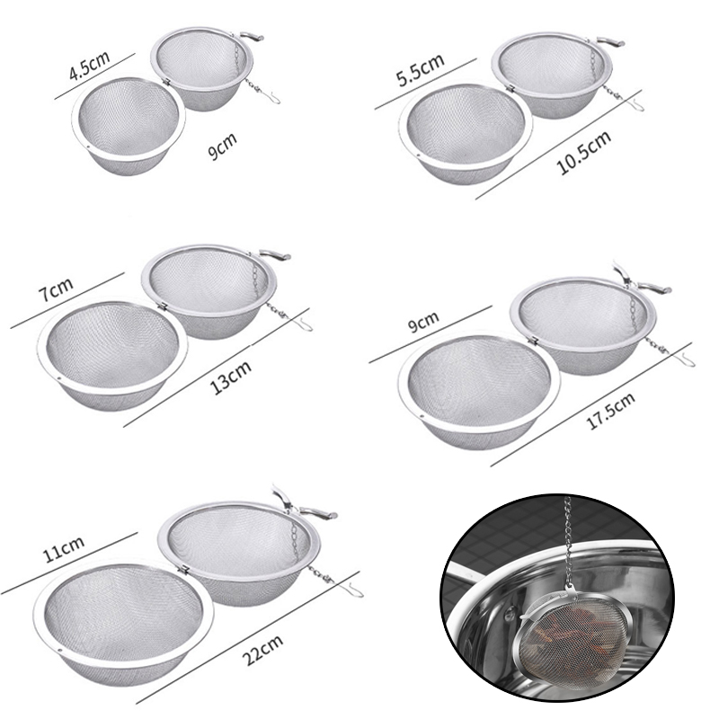 1-5pcs Tea Infuser Stainlesss  - đánh giá và giá Herbal Wellness Products