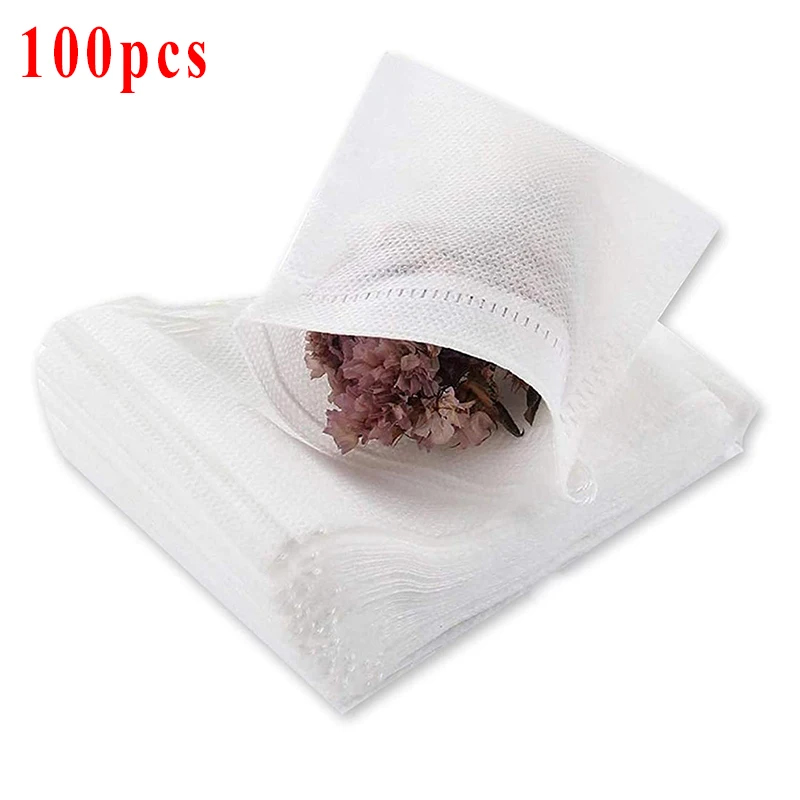 100pcs Disposable Teabags Non- - đánh giá và giá Herbal Wellness Products