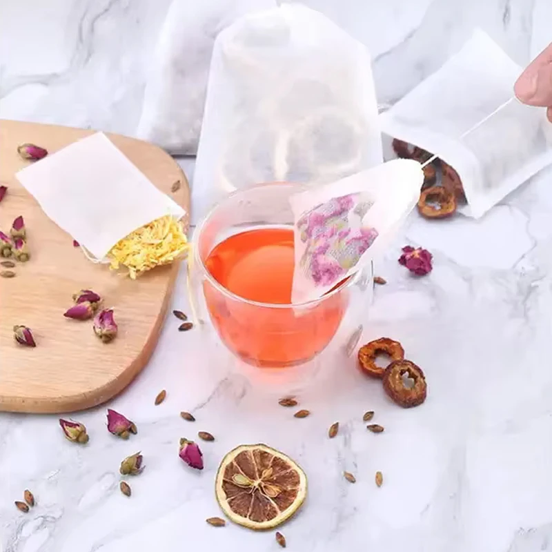 100pcs Disposable Teabags Non- - đánh giá và giá Herbal Wellness Products