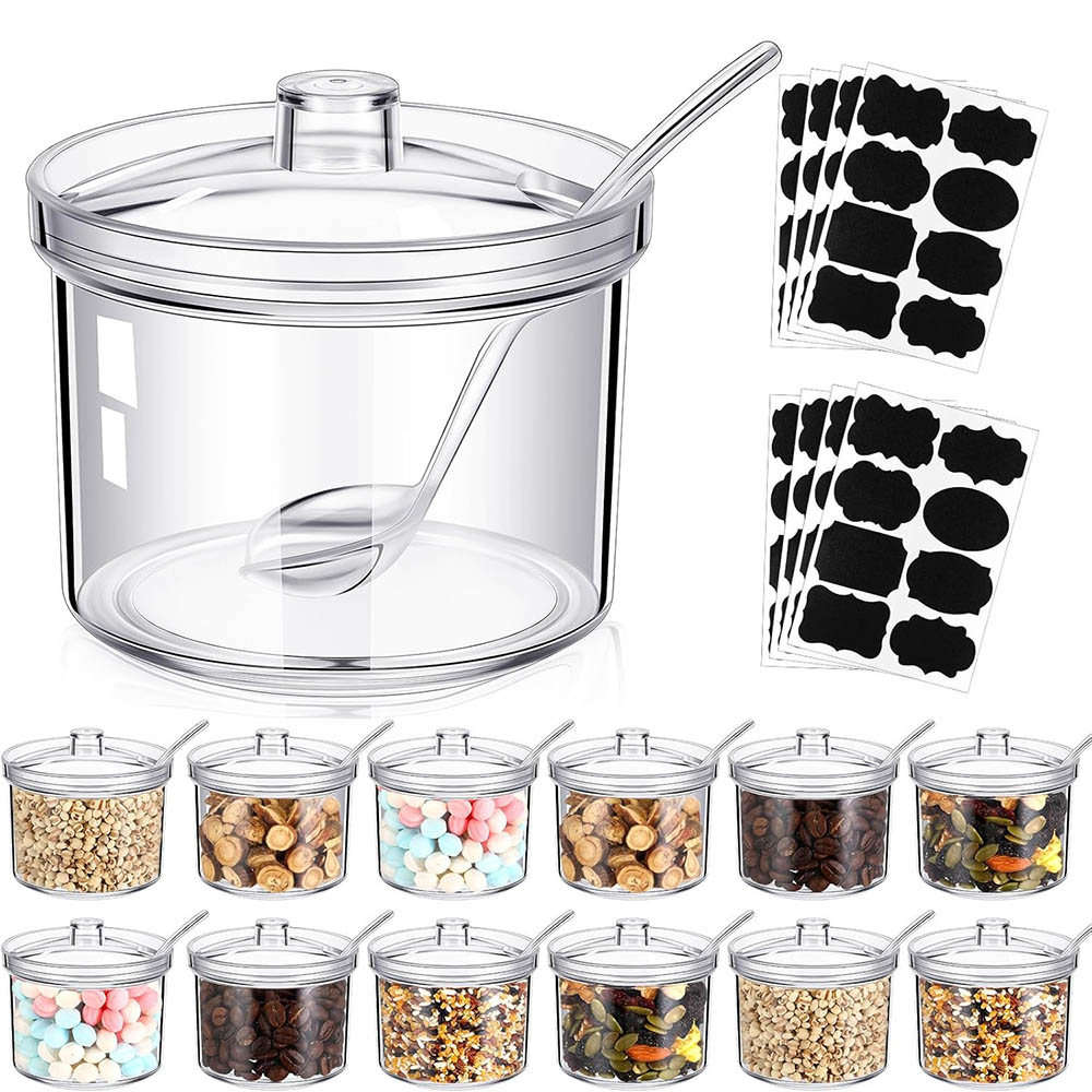 Acrylic Sugar Containers/Clear - đánh giá và giá Herbal Wellness Products